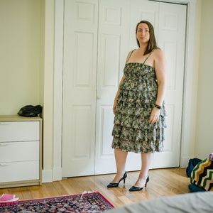 Liberty of London Smocked and Tiered Dress